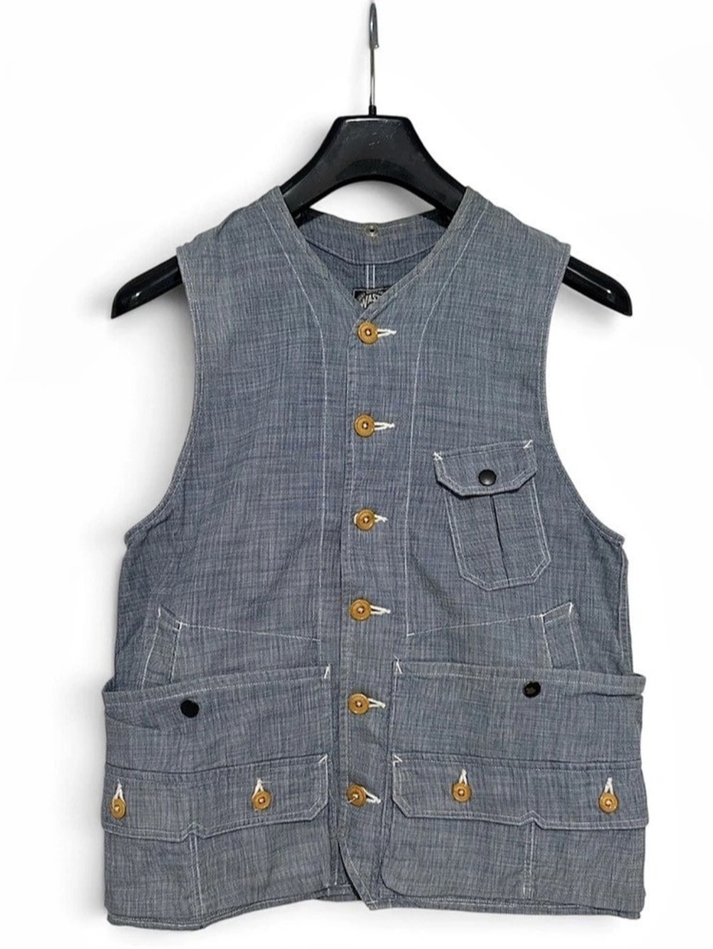 WASTE TWICE Cotton Hickory Utility Vest Size 2